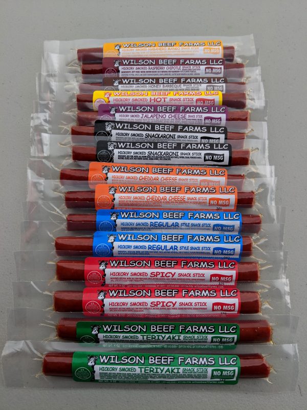 Wilson Beef Farms Snack Sticks Variety Bag