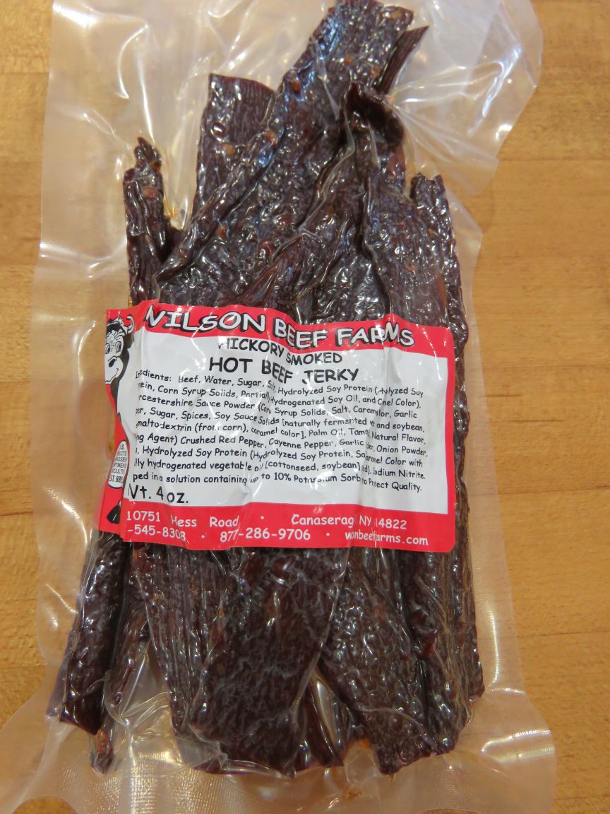 Case of 8 packages Peppered - 1/4 lb | Old Trapper Beef Jerky