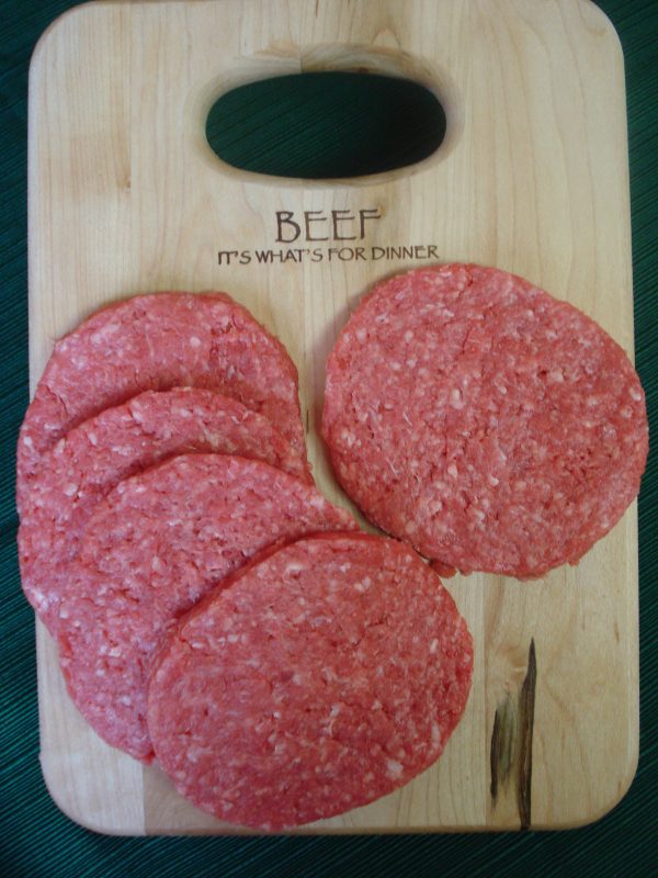 Ground Beef - 1/5 LB Patties - $8.39/LB