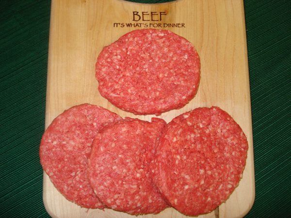 Ground Beef - 1/4 LB Patties - $8.39/LB