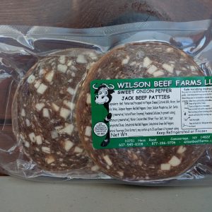 Wilson Beef Farms | Sweet Onion Pepperjack Patties