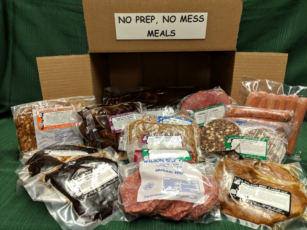 No Prep No Mess Meals Box 17 Lbs Wilson Beef Farms no-prep-no-mess-meals-box-17-lbs-wilson-beef-farms