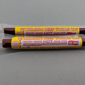 Wilson Beef Farms Hot Snack Sticks