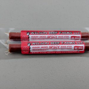 Wilson Beef Farms Spicy Snack Sticks