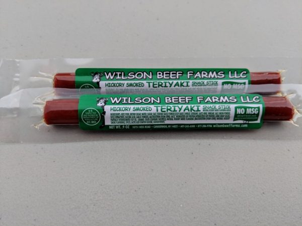 Wilson Beef Farms Teriyaki Snack Stick