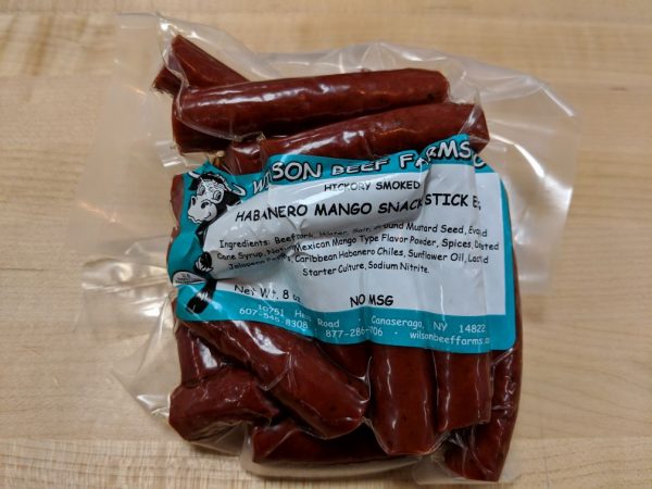 Wilson Beef Farms Habanero Mango Snack Stick Ends