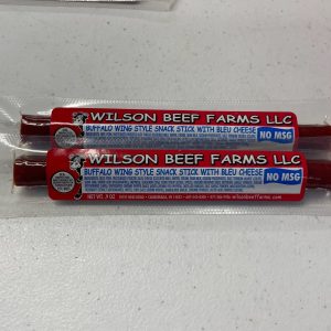 Wilson Beef Farms Buffalo Wing Snack Sticks