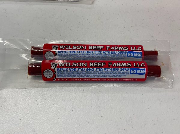 Wilson Beef Farms Buffalo Wing Snack Sticks