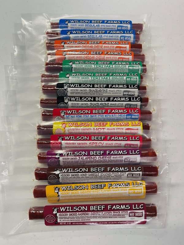 Wilson Beef Farms Mixed Snack Stick Bag